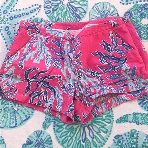 EUC Lilly Pulitzer Shorts Size 4